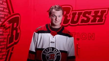 Hockey Jacob Larsson Griddy Dance GIF