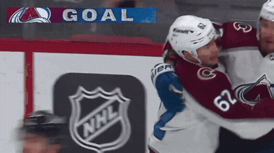 Hockey Player 62 Hugging Another Player GIF