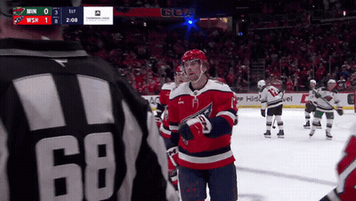 Hockey Player 68 Talking To Referee GIF