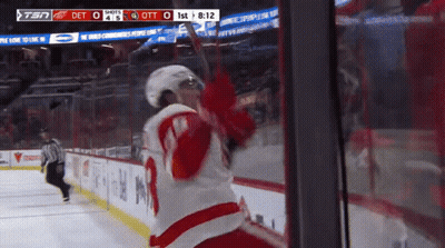 Hockey Player Alexis Lafreniere On Ice GIF
