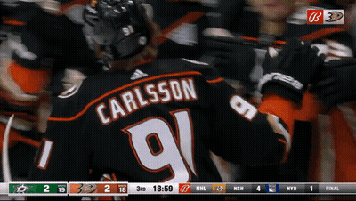 Hockey Player Carlsson GIF