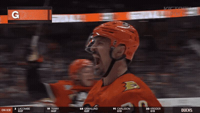 Hockey Player Celebrates Goal Goa GIF
