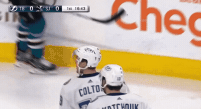 Hockey Player Colto Standing On Ice GIF