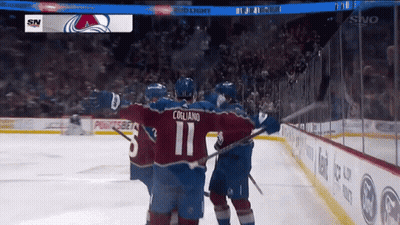 Hockey Player Corliano Jersey GIF