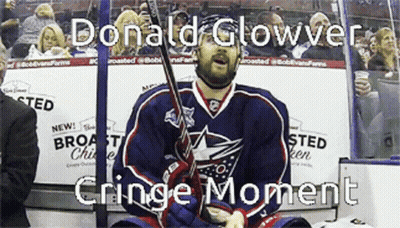 Hockey Player Donald Glovever GIF