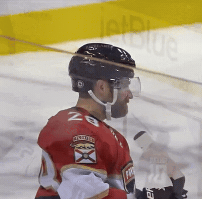 Hockey Player Florida Panthers Jersey GIF