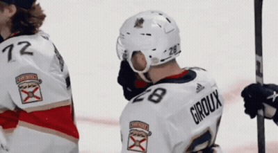 Hockey Player Grouix GIF