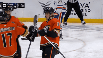 Hockey Player Harrington Jersey GIF