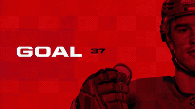 Hockey Player Holding Stick Saying Goal GIF