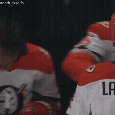 Hockey Player In Bauer Helmet Surprised GIF