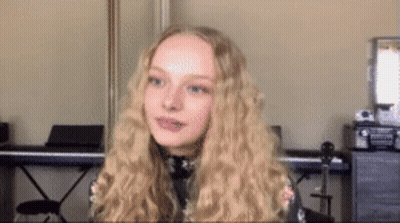 Hockey Player In Blue Jersey Number 1 GIF