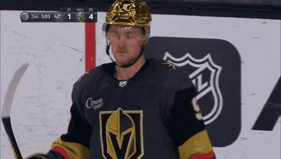 Hockey Player In Coca Cola Jersey GIF