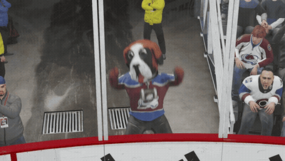 Hockey Player In Green Jersey Number 9 GIF