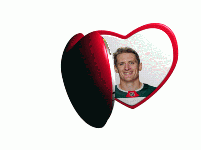 Hockey Player In Heart Frame With TNA GIF