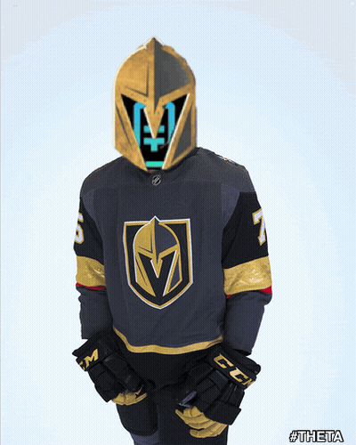 Hockey Player In Helmet And Jersey Number 7 GIF