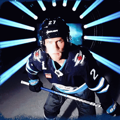 Hockey Player In Jersey 27 GIF