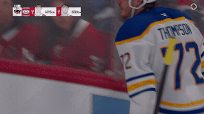 Hockey Player In Jersey Number 72 GIF