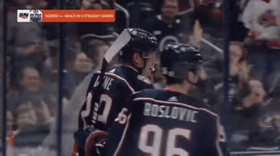 Hockey Player In Jersey Number 96 GIF