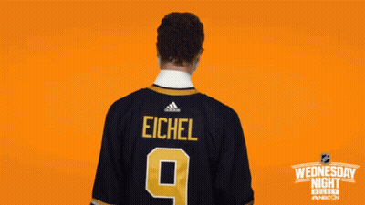 Hockey Player In Mask Holding Trick Or Treat Bucket Wednesday Night Hockey GIF