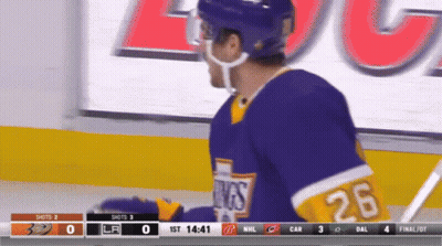 Hockey Player In Number 26 Jersey On Ice GIF