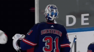 Hockey Player In Number 31 Jersey GIF