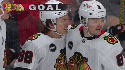 Hockey Player In White Jersey Number 28 GIF