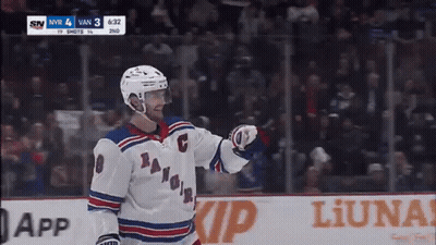 Hockey Player In White Jersey Number 8 GIF