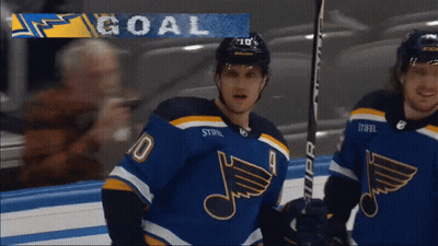 Hockey Player In Yeah Jersey GIF