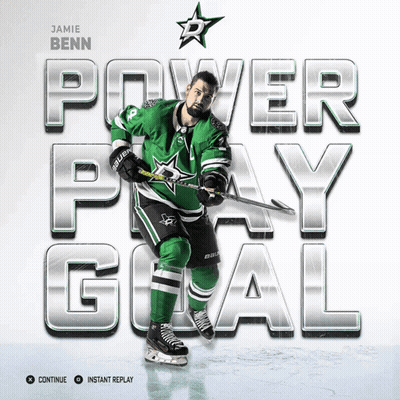 Hockey Player Jamie Benn Jersey GIF