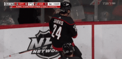 Hockey Player Jarvis Jersey GIF