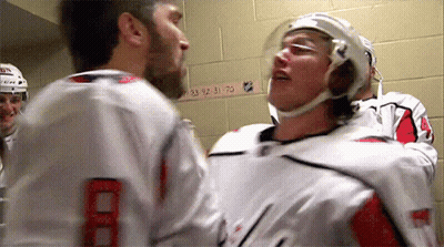 Hockey Player Jersey Number 8 GIF