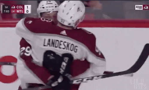 Hockey Player Landeskog GIF