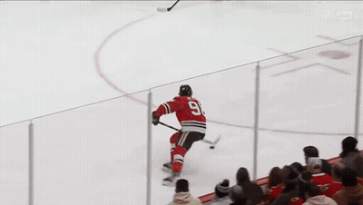 Hockey Player Lifted By Crowd GIF