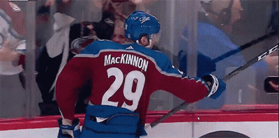 Hockey Player Mackinnon GIF