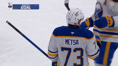 Hockey Player Metsa GIF