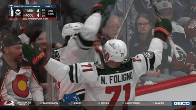 Hockey Player N. Foligno GIF