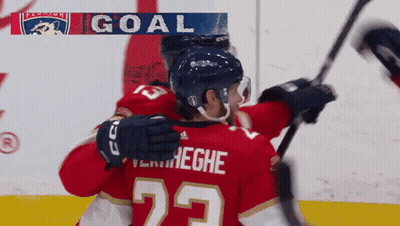 Hockey Player Named Heghe GIF