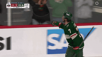 Hockey Player Number 1 GIF