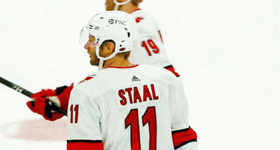 Hockey Player Number 11 Jersey GIF
