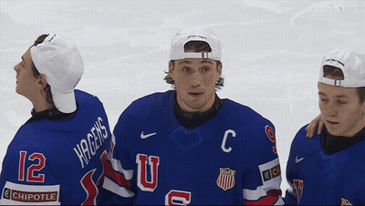 Hockey Player Number 12 GIF