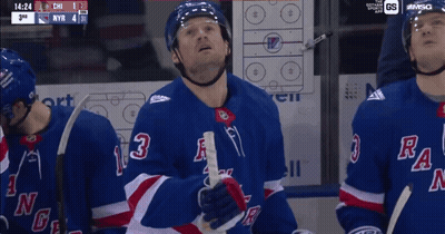 Hockey Player Number 13 In Stands GIF