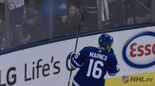 Hockey Player Number 16 GIF