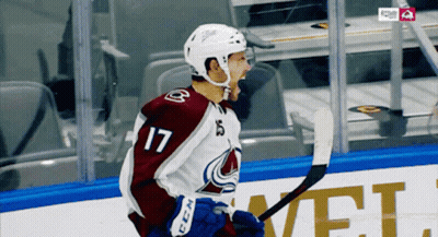Hockey Player Number 17 On Ice GIF