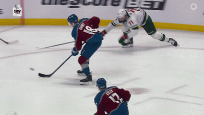 Hockey Player Number 17 On Ice GIF