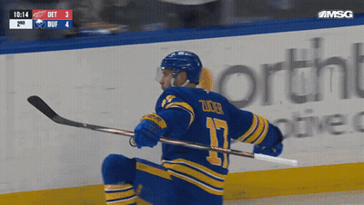 Hockey Player Number 17 GIF