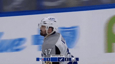 Hockey Player Number 17 GIF