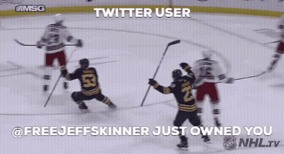 Hockey Player Number 2 Celebrating GIF