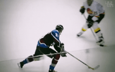 Hockey Player Number 2 Skating GIF