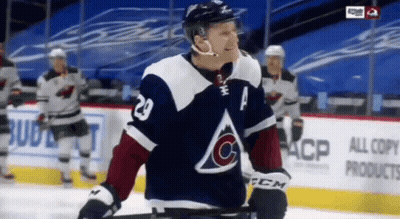 Hockey Player Number 20 On Ice GIF