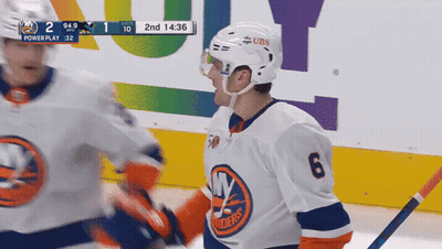 Hockey Player Number 21 GIF